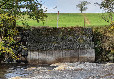 Boîtes de gabon galvanisées en treillis métallique 1m x 1m x 1m pour la protection des rivières